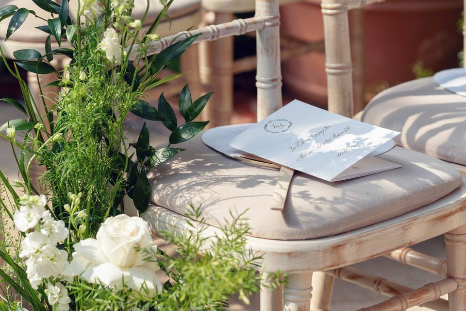 The Glasshouse Ceremony Detail