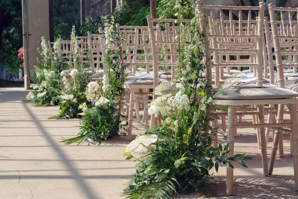 The Glasshouse Ceremony Detail