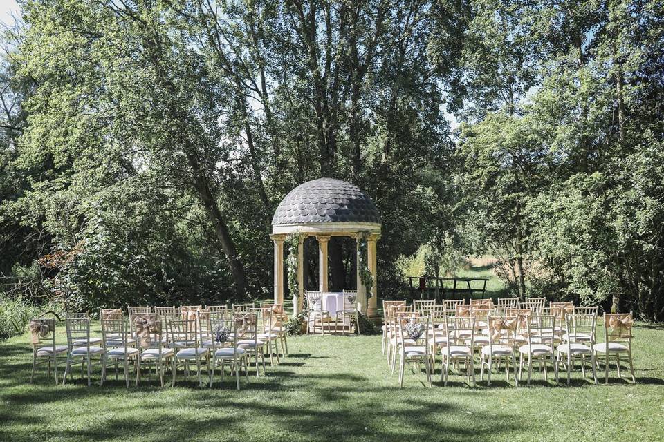 The ceremony temple