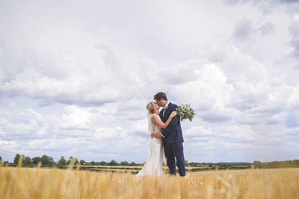 Couple in the field