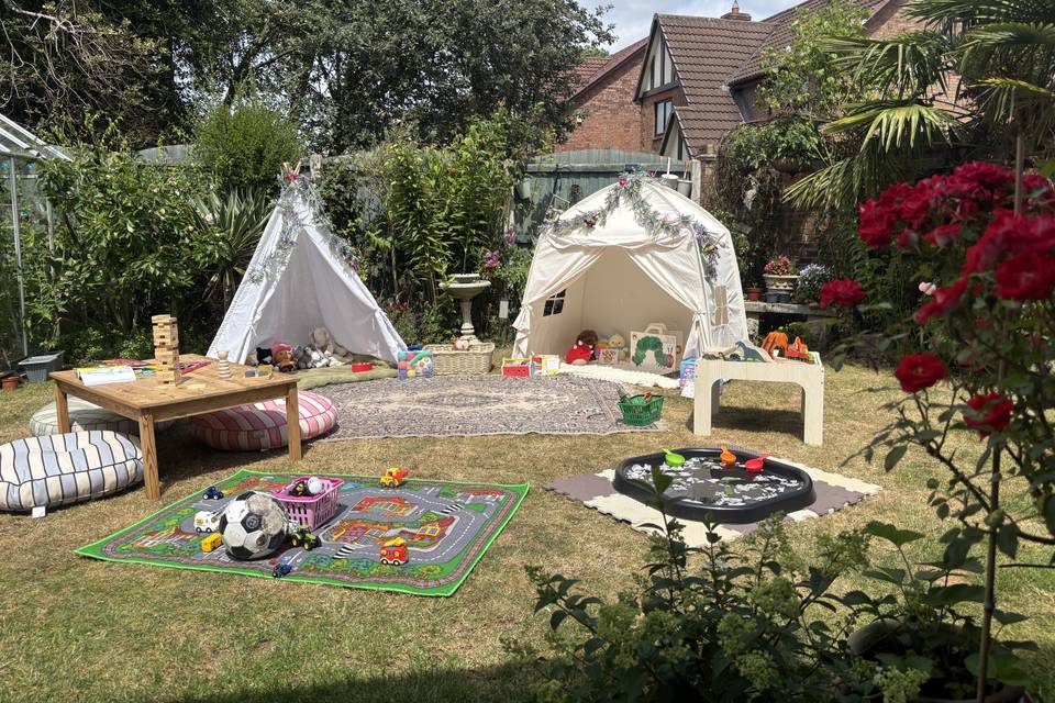 Our child centered set-up