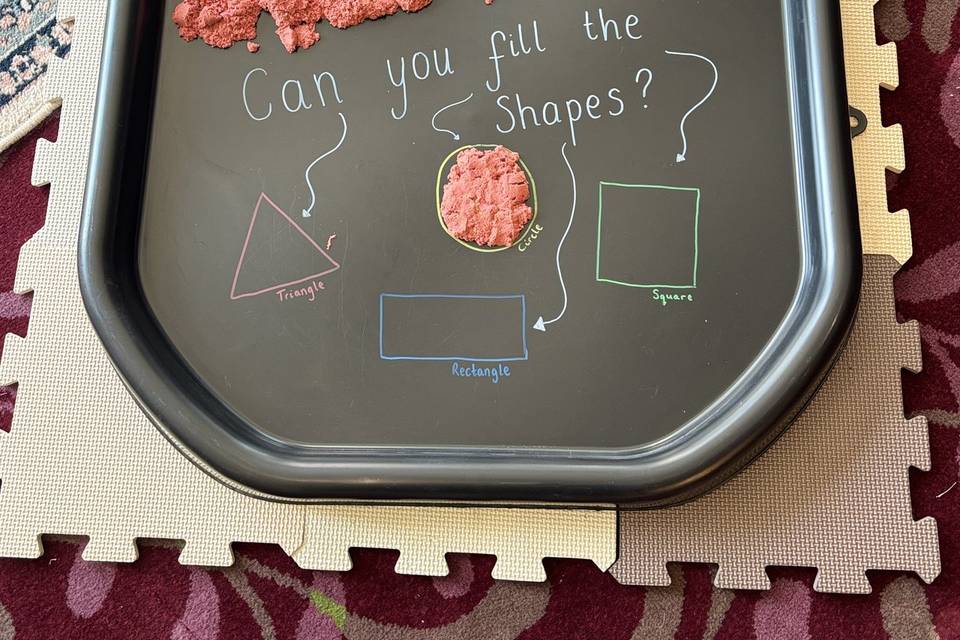 Tuff tray activity