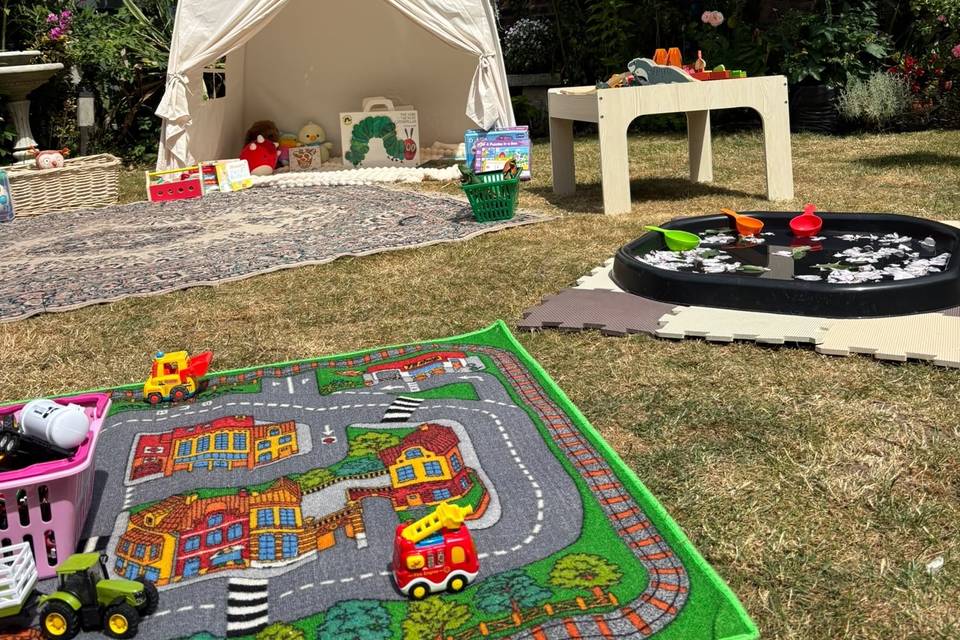 A variety of activities