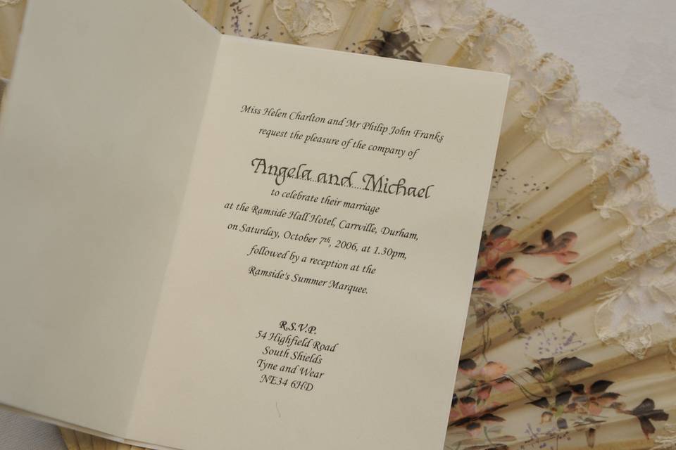 Invitations