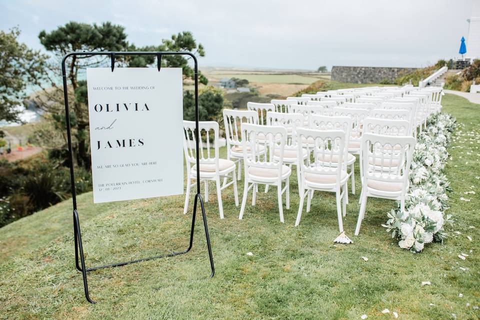 Lawn ceremony