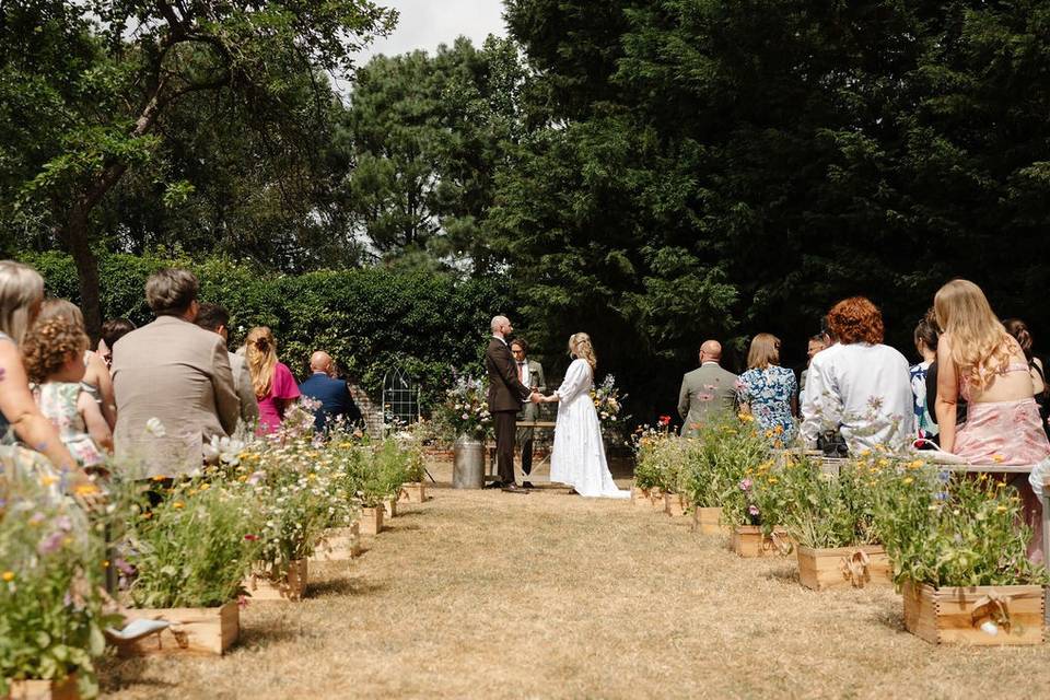 Lawn ceremony