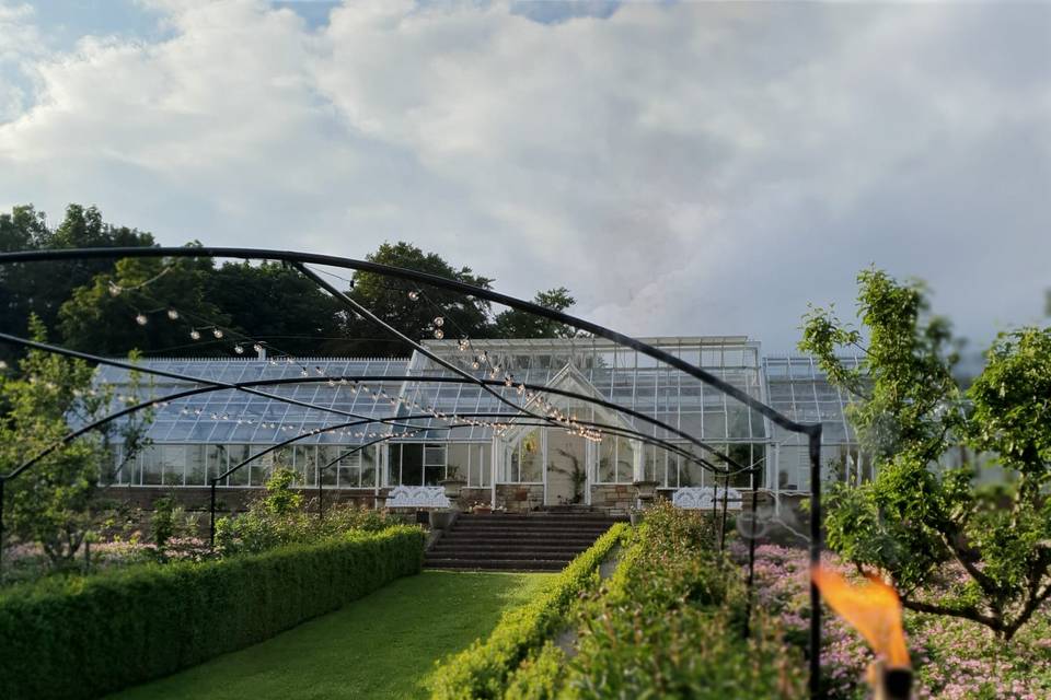 View of the Greenhouses