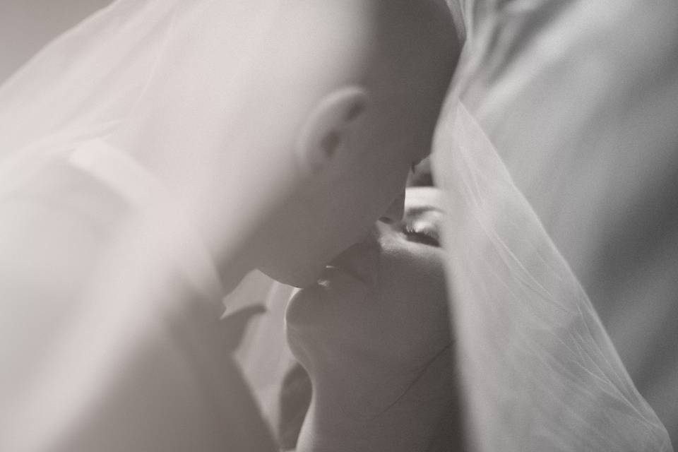 Close couple portrait