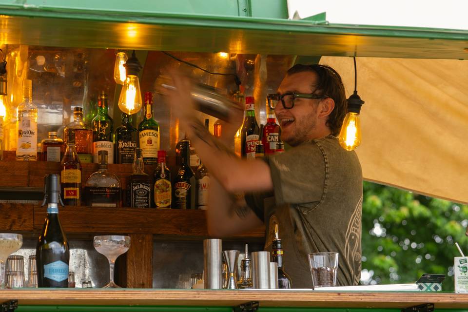 Cocktail Trailer Bar