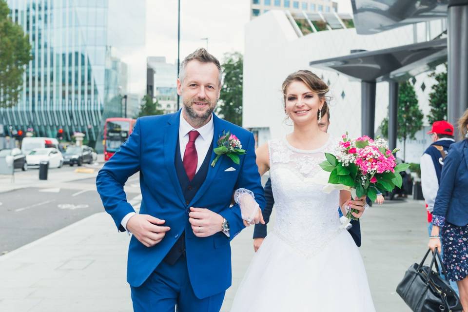 Justyna and Peter