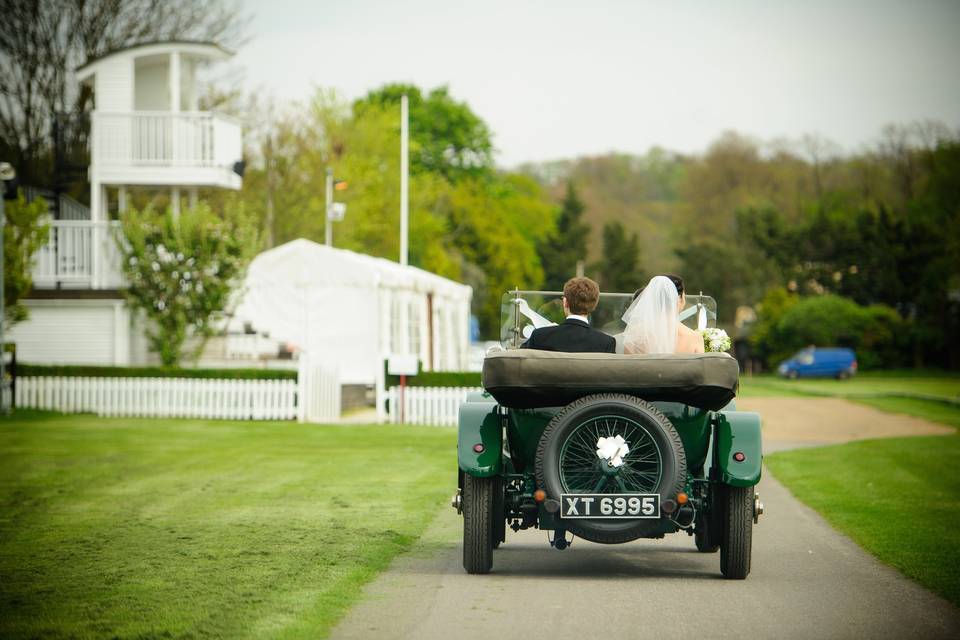 The Newlywed Arriving