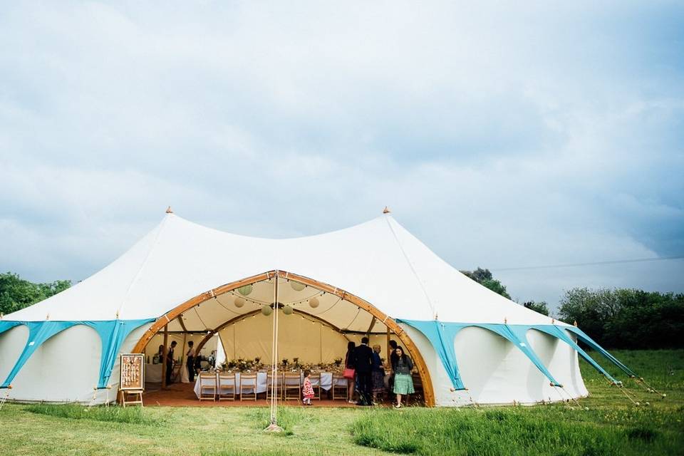 Marquee tents for clearance hire