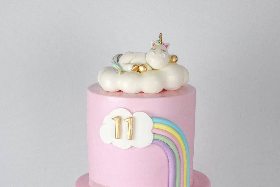 Unicorn celebration cake