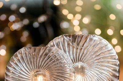 Grey Swirl Cordless Lamps