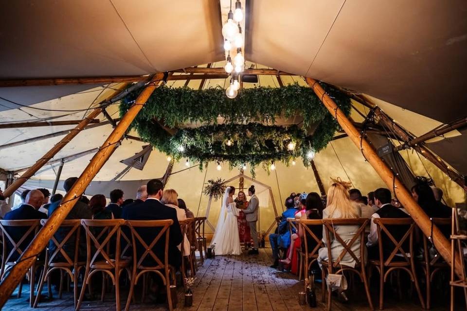 Tipi Nuptials