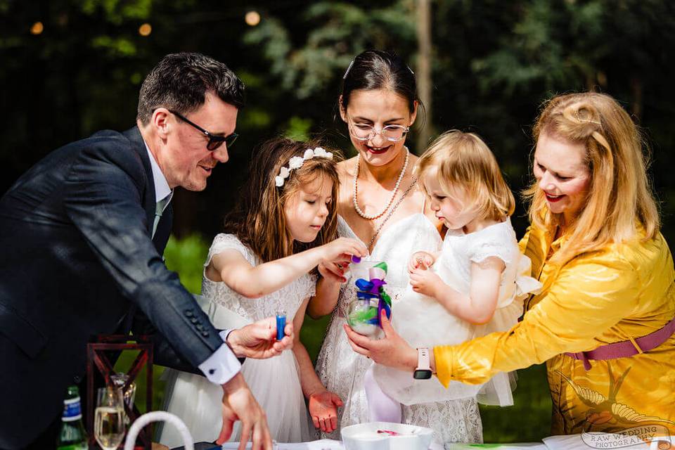 Family Sand blending