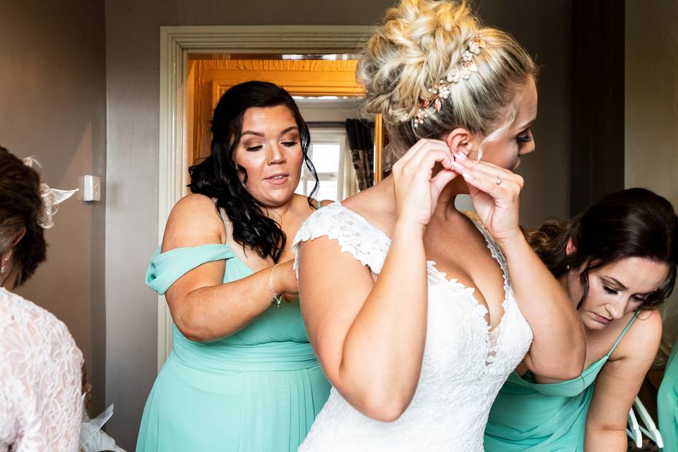 Bridal prep