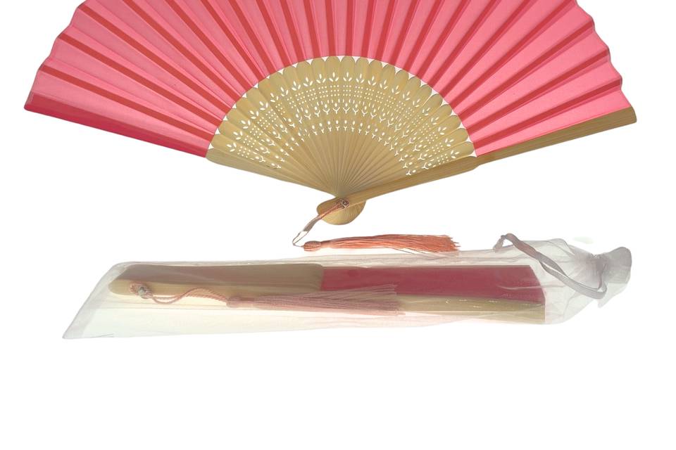 Light Pink Silk Fan