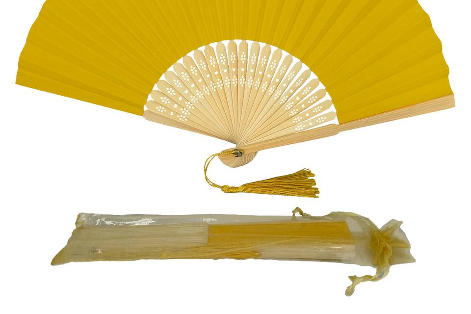 Yellow Paper Fan