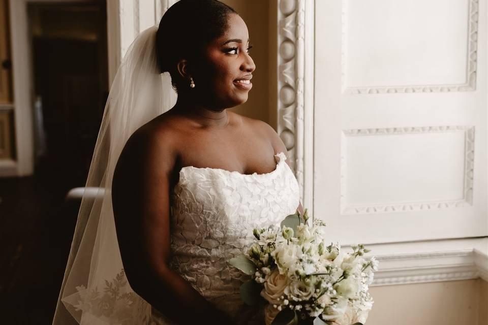 Bridal portrait