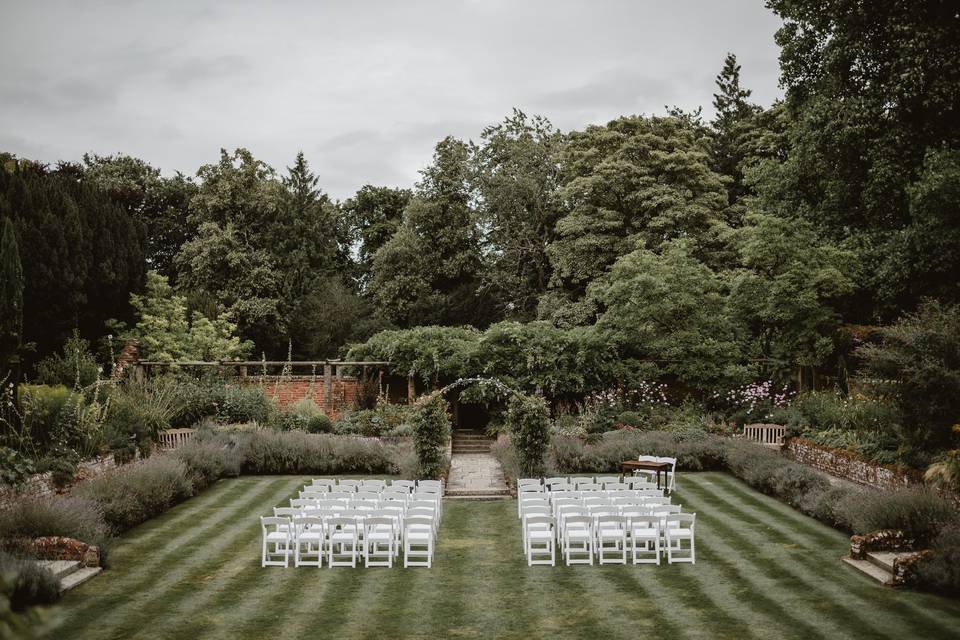 Garden ceremony