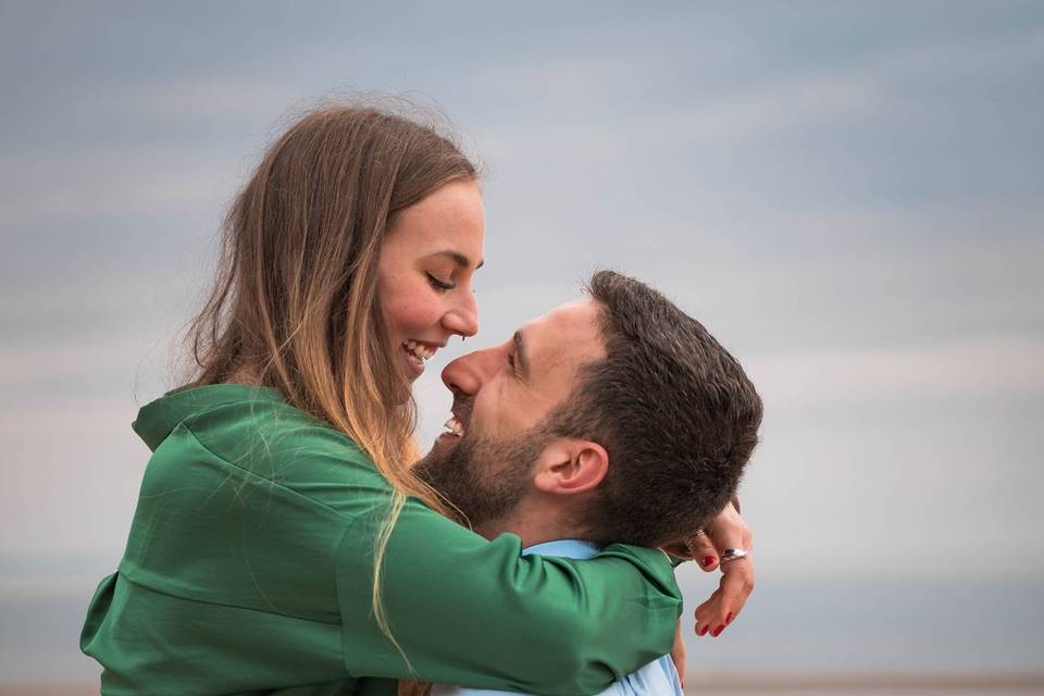 Engagement proposal photoshoot