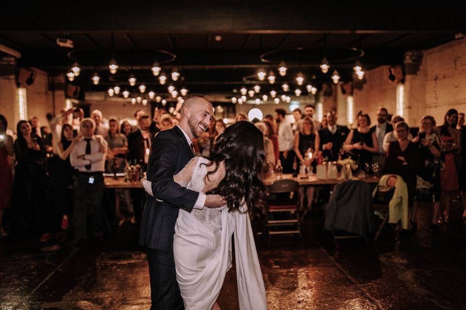 The first dance at The Mowbray