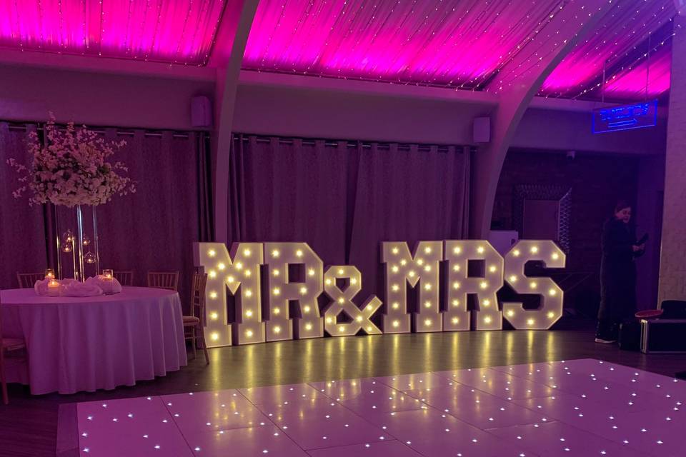 Perfect First Dance Backdrop