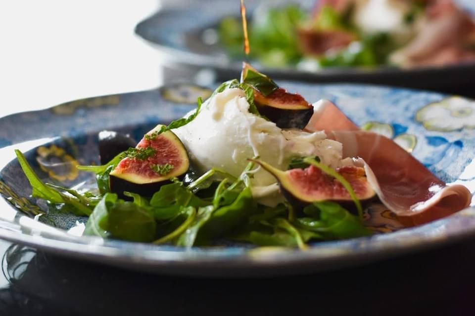 Fig and burrata