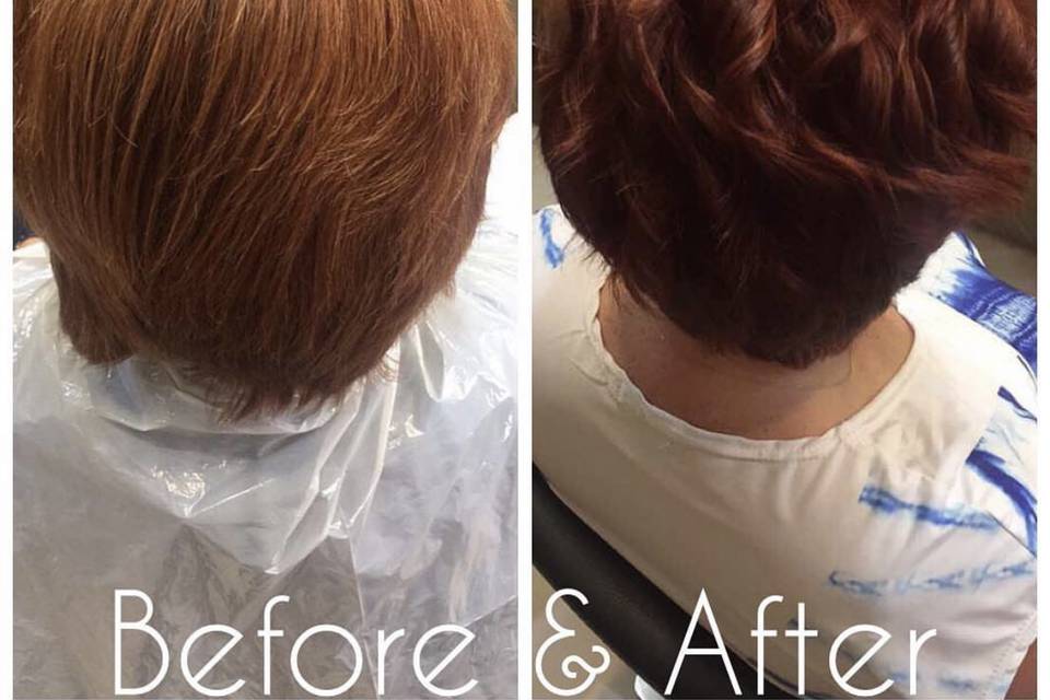 Trim, coloured and soft Curls