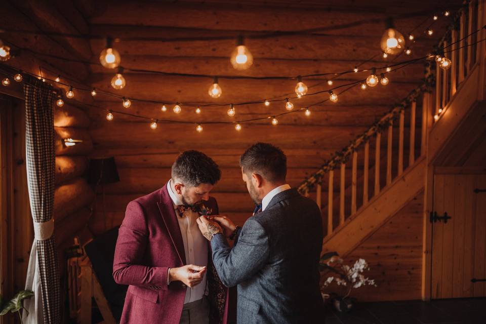 Cabin Wedding