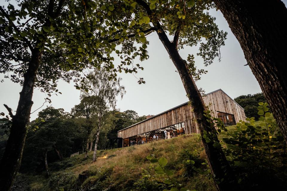 Barn View from River