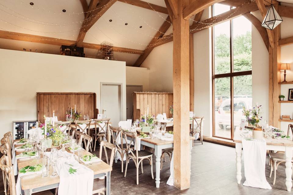 Oak Framed Restaurant Receptio