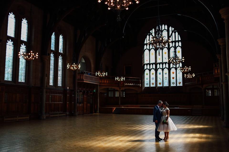 Weddings at The University of Manchester -Whitworth Hall