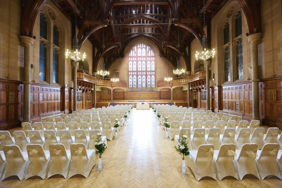 Whitworth Hall - Ceremony