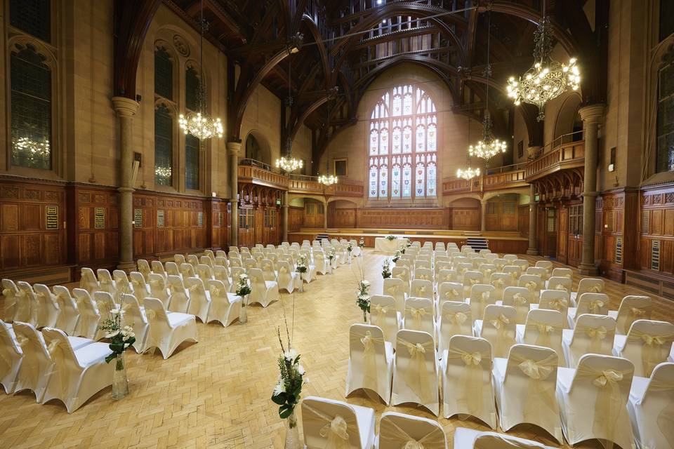 Whitworth Hall - Ceremony