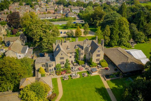 Stonehouse Court from Above