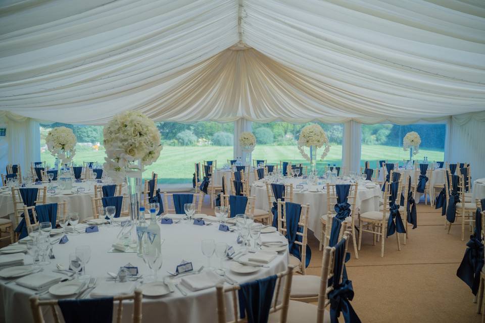 Marquee Wedding Breakfast