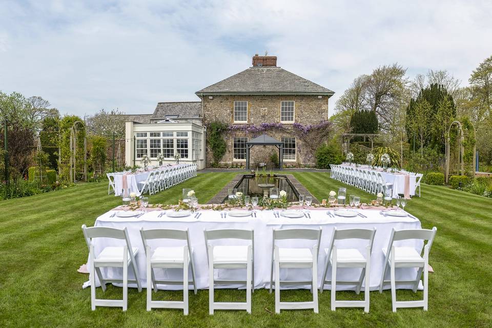 Ceremony on the lawns