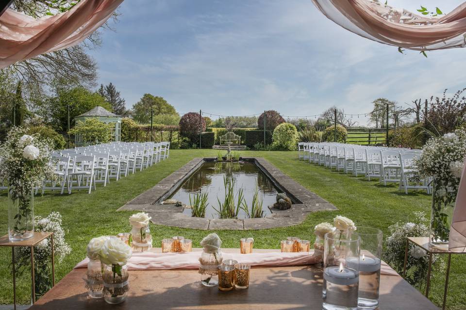 Ornamental pond