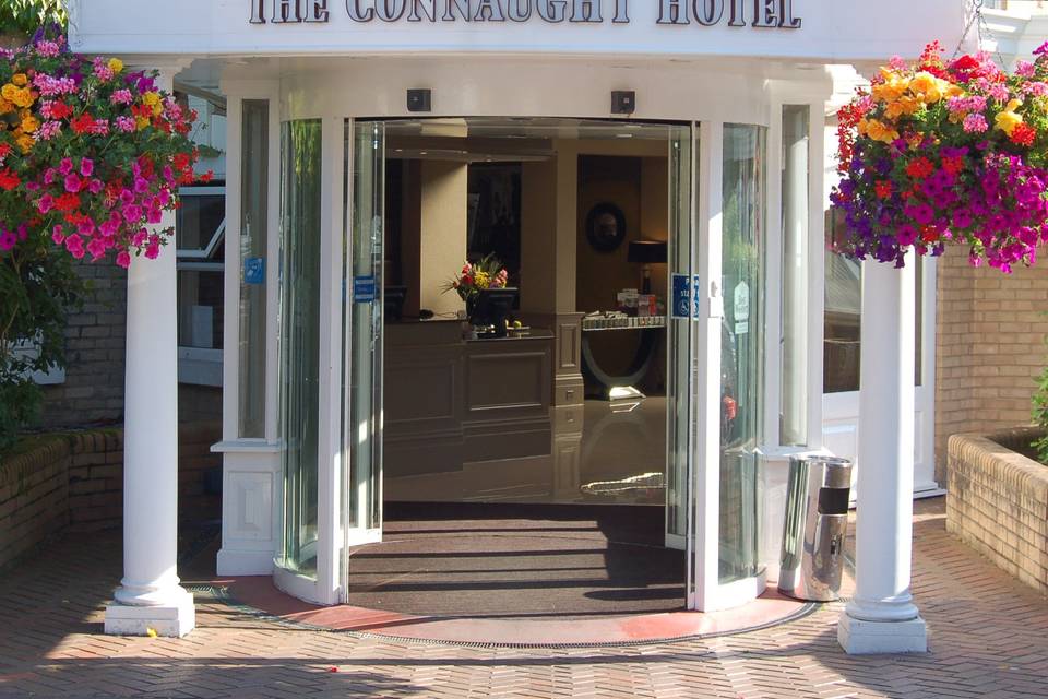 Hotel entrance