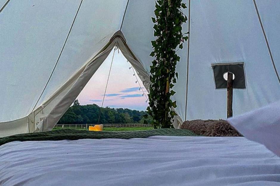 Furnished Bell Tent