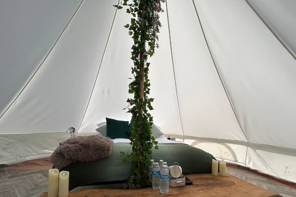 Furnished Bell Tent