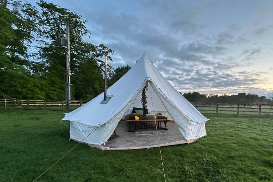 Furnished Bell Tent