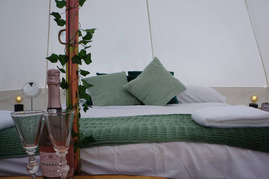 Furnished Bell Tent