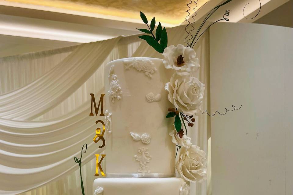 Halal wedding cake