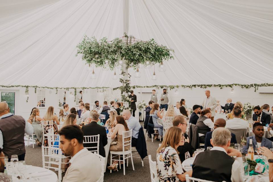 Marquee Wedding Breakfast