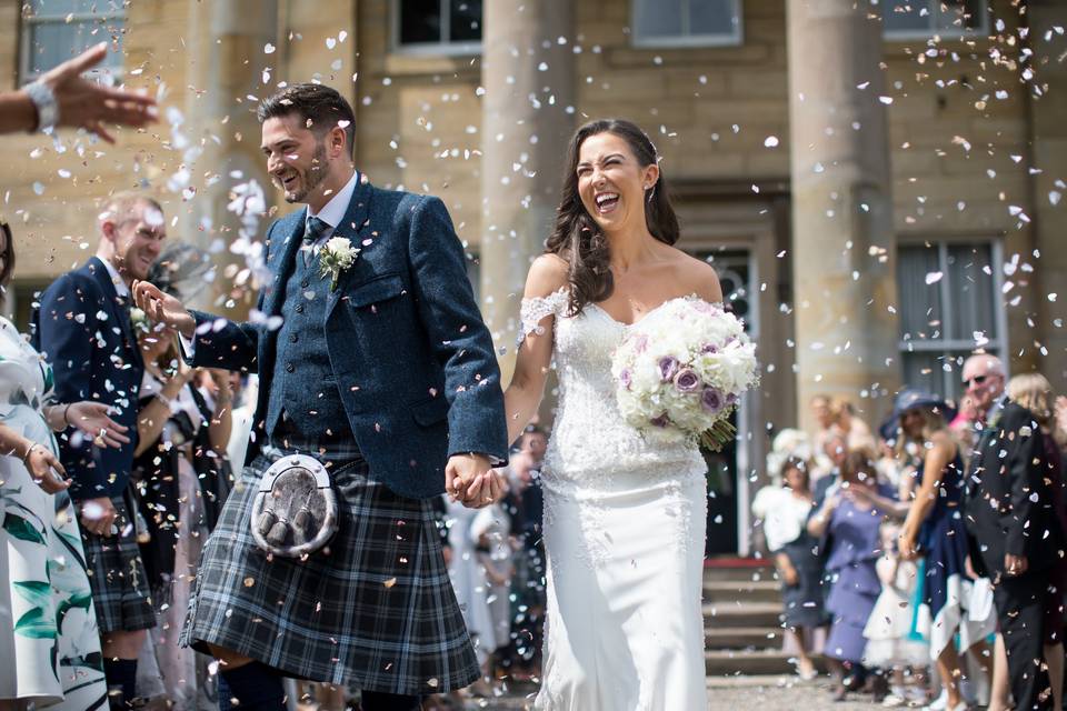 Balbirnie House Wedding