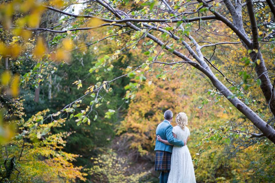Autumn Wedding Edinburgh