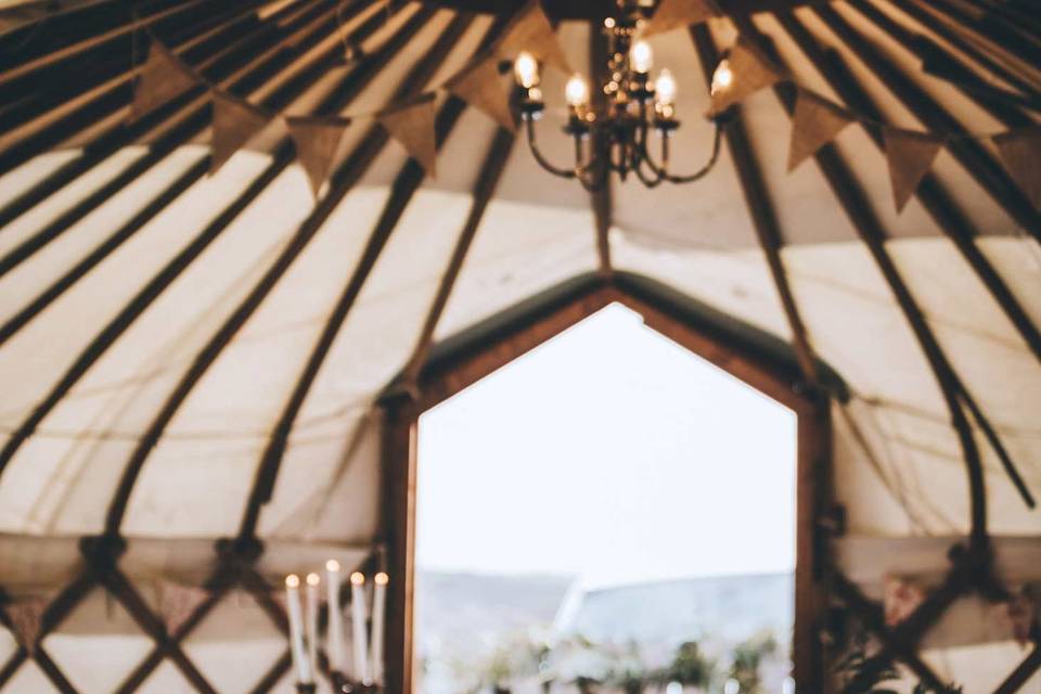 Yurt event space